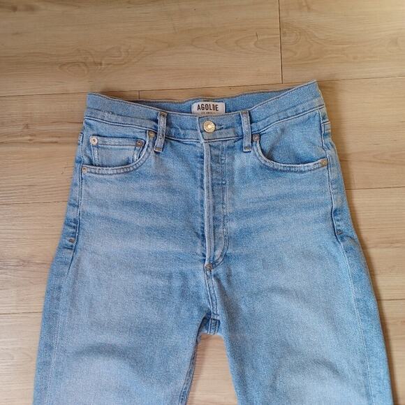 AGOLDE Nico High Rise Slim Fit Jeans Embark 26W - Picture 3 of 6